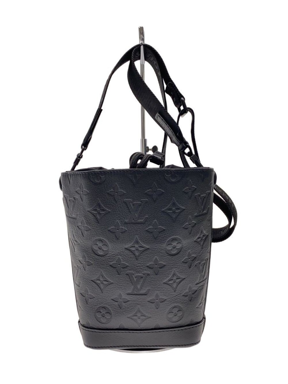 LOUIS VUITTON Sling Leather Black Monogram